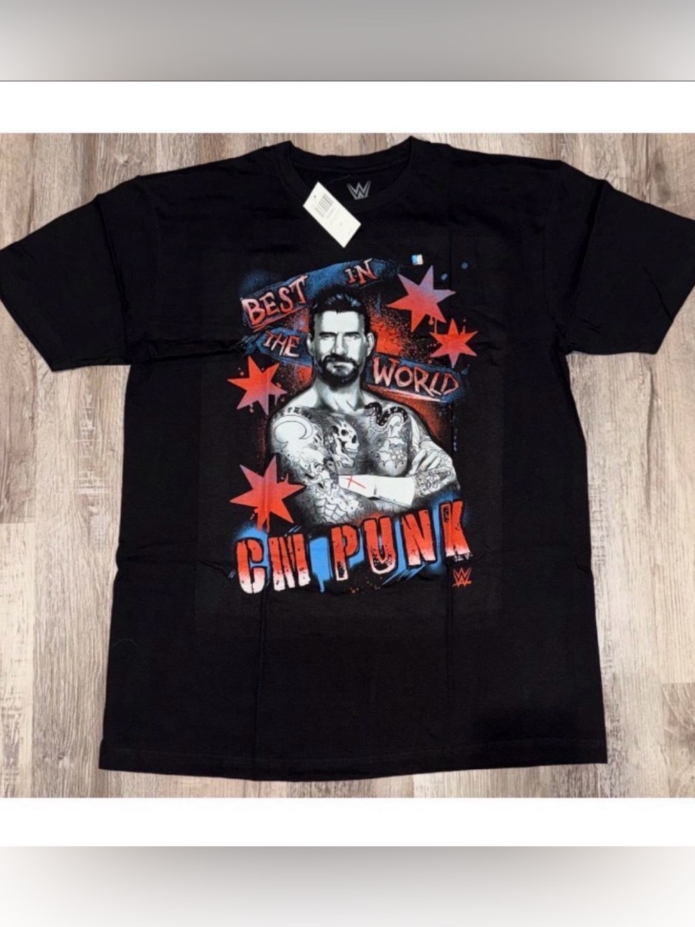 NWT Men"s WWE CM Punk Shirt Size XL